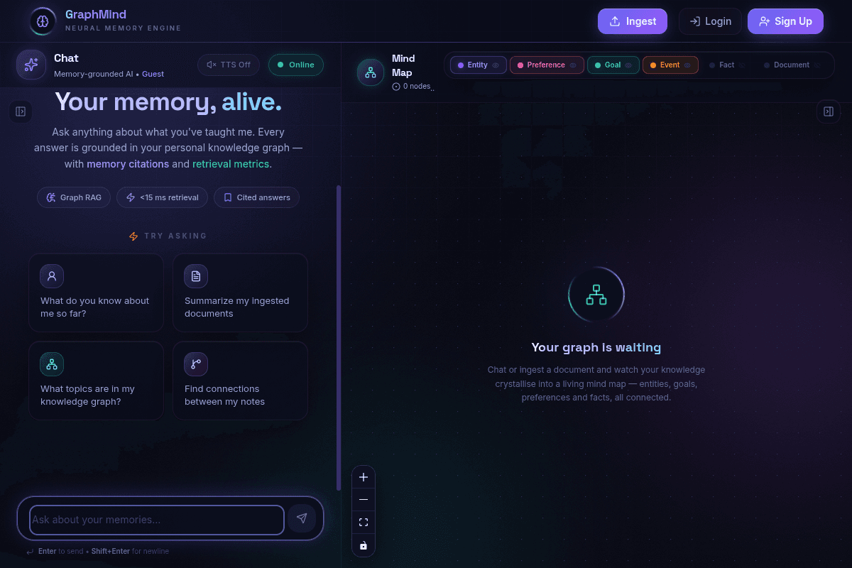 GraphMind screenshot